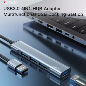 هاب 4 پورت USB یسیدو مدل HB18
